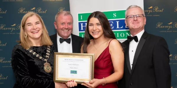 IHF Donegal Branch Awards Gabriela Rodrigues ‘Employee of the Year’