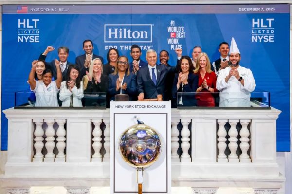 Hilton Celebrates A Decade Of Growth Since Initial Public Offering