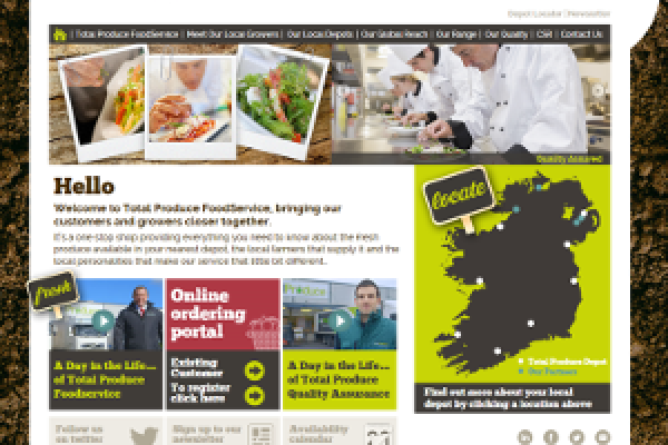 Total Produce FoodService Launches New Website