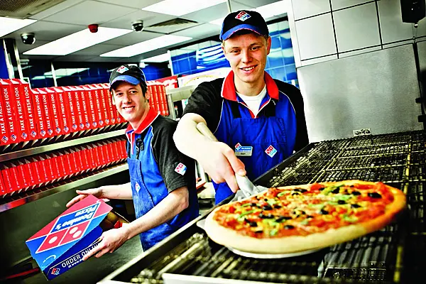 Domino's Posts Record Sales in Ireland