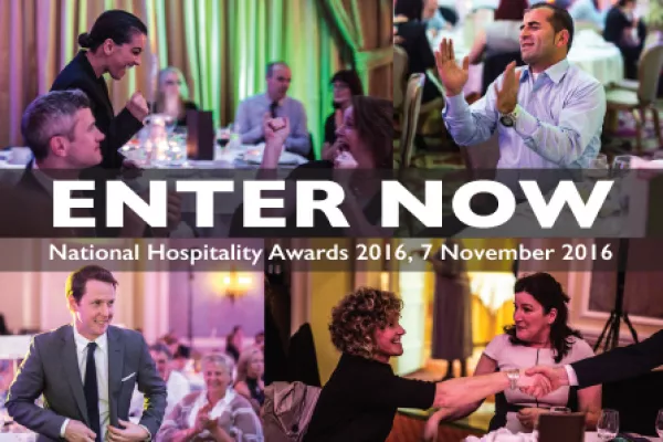 ENTER NOW: National Hospitality Awards 2016