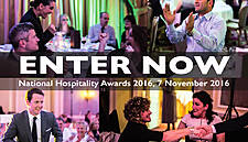 ENTER NOW: National Hospitality Awards 2016