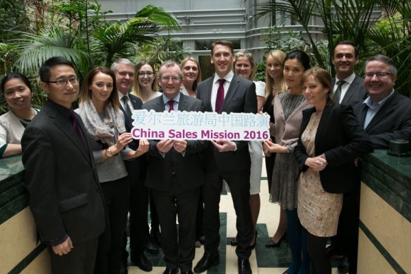 Tourism Ireland Leading Sales Mission To China