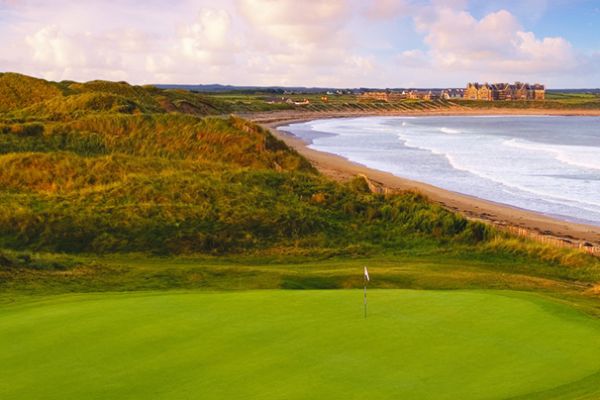 Donald Trump’s Son Opens Revamped Doonbeg Golf Course