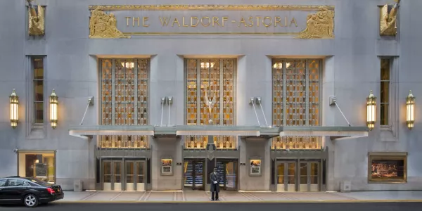 NYC’s Waldorf Astoria Said to Close in ’17 for Condo Rebuild