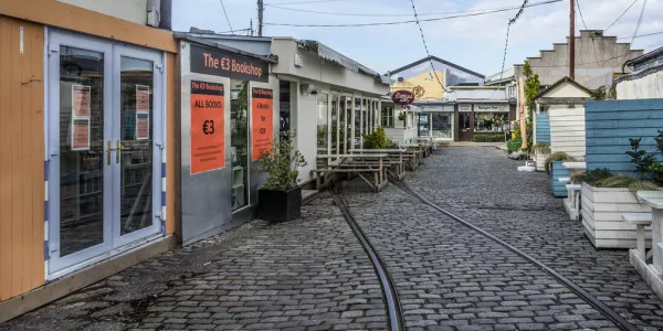 Ouzos In Dalkey On The Market, Tramyard Cafe Temporarily Closes