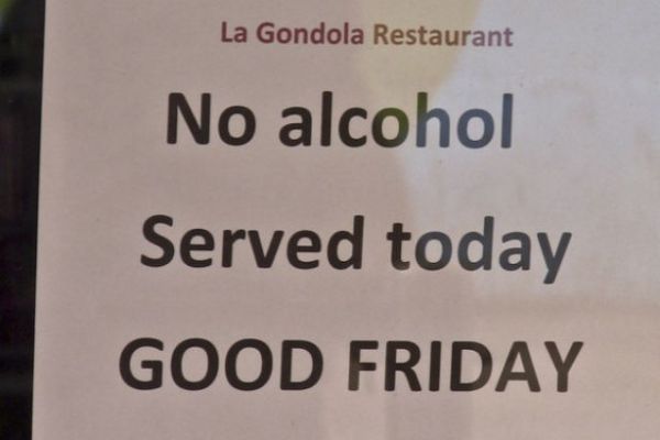 Publicans Call For Lifting Of Good Friday Booze Ban