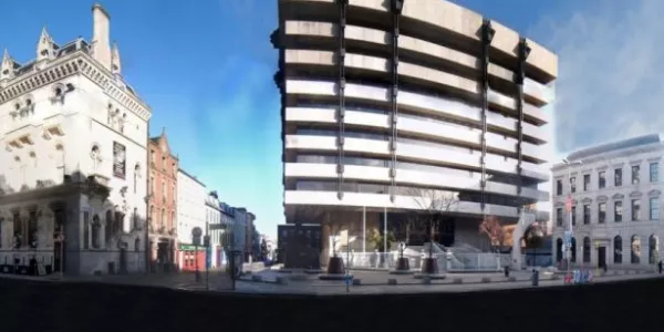 300-Seater Glass Rooftop Restaurant For Former Central Bank
