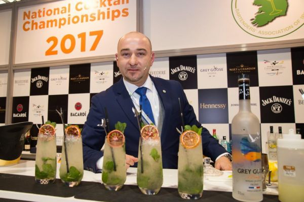 Waterford Castle Hotel Mixologist Named National Cocktail Champion 2017