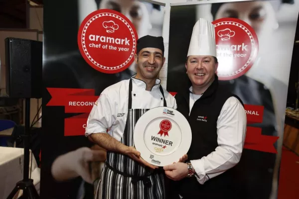 Chef Farid Derradji Named Aramark’s Chef of the Year Ireland