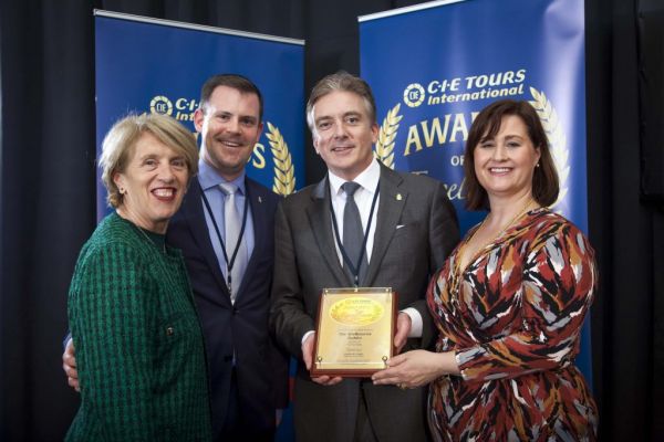 The Shelbourne Hotel Wins Best 5 Star Hotel At The CIE Tours International Annual Awards of Excellence