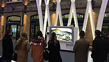 ‘Magic Mirror’ Brings Giant’s Causeway To Life For London Commuters