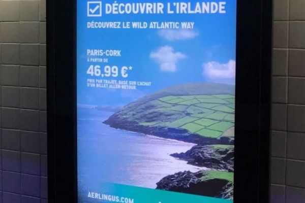 Tourism Ireland Launches New Ad Campaign In Paris