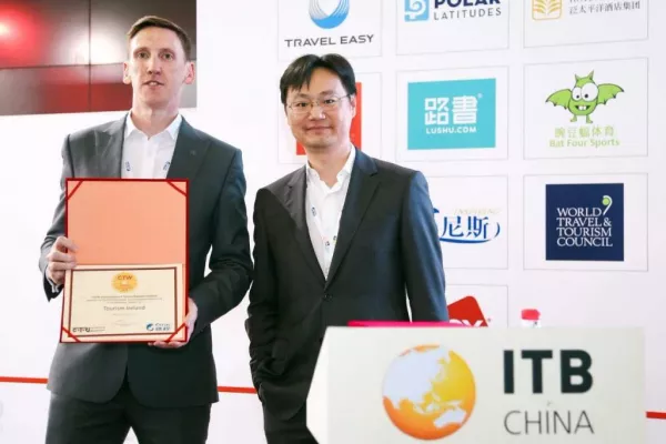 Tourism Ireland Scoops Gold At Travel Awards In China
