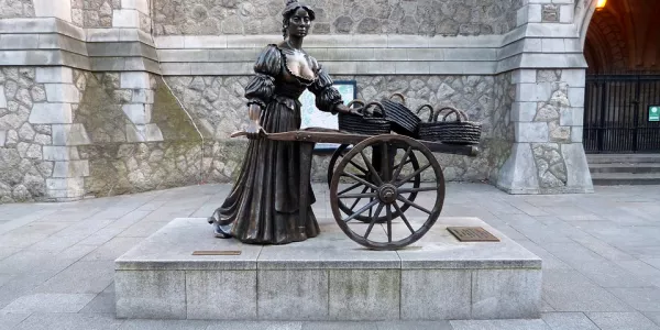 Molly Malone 'Talking Statue' Launched In Dublin