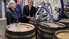 Slane Distillery Rolls Out First Whiskey Barrel