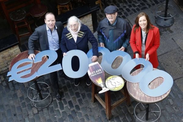 Dublin Publicans Raise Over €200,000 For ALONE
