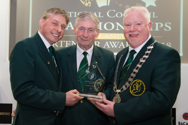 Bartenders Association Of Ireland Presents Andrew O'Gorman With Lifetime Achievement Award