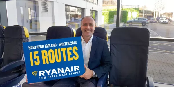 Ryanair Launches Northern Ireland Winter 2018 Schedule