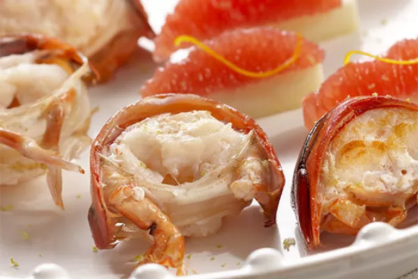 Gastronomixs Recipes: François Geurds' Lobster With Grapefruit And Bergamot Orange