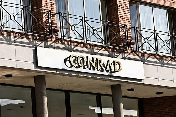 Dublin's Conrad Hotel To Hit The Market In Early 2019