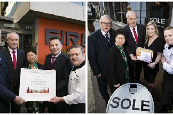 First Irish Restaurants Presented With Fáilte Ireland's 'China Ready' Certificate