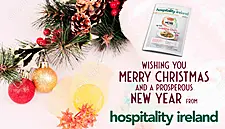Merry Christmas And A Happy New Year From Everyone At Hospitality Ireland!