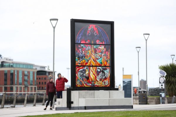 Tourism Ireland Unveils Fourth 'Glass Of Thrones' Window
