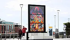Tourism Ireland Unveils Fourth 'Glass Of Thrones' Window