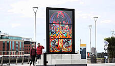 Tourism Ireland Unveils Fourth 'Glass Of Thrones' Window
