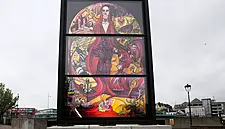 Tourism Ireland Unveils Latest 'Game Of Thrones' Stained Glass Installation