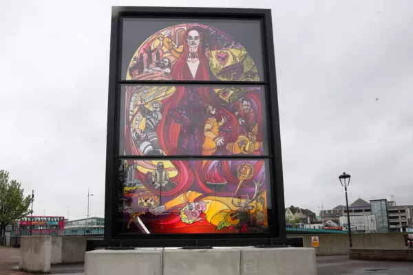 Tourism Ireland Unveils Latest 'Game Of Thrones' Stained Glass Installation