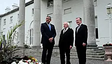 President Higgins Meets With World Tourism Organization Representatives