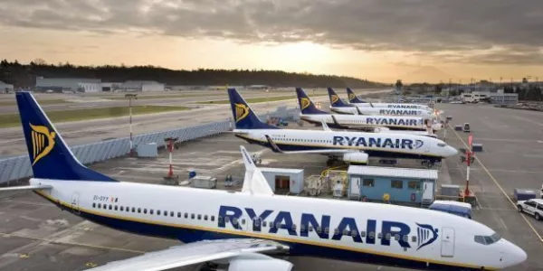 Ryanair's July Traffic Grows 9% To 14.8m Customers