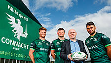 Ireland West Airport Knock Announces Partnership With Connacht Rugby Club