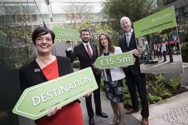 Fáilte Ireland To Allocate Funding To Every Irish County To Develop Destination Towns Tourism