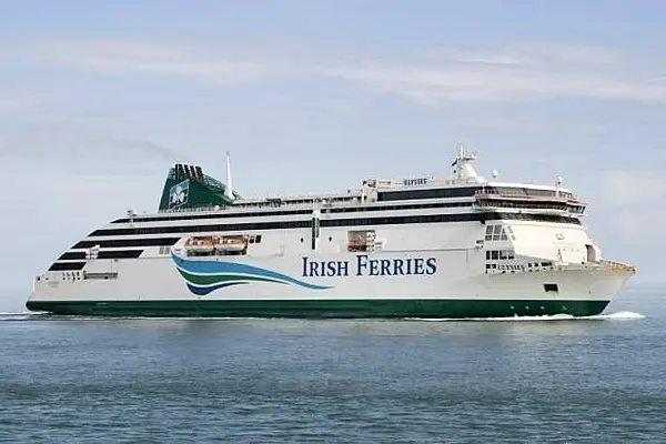 Irish Ferries Owner ICG Experiences 60% Drop In Passenger Volumes