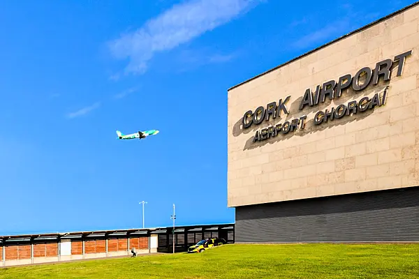 Cork Airport's Passenger Traffic Declined 91% Year-On-Year In July