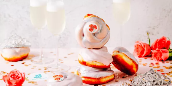 Deliveroo Teams Up With The Rolling Donut To Create Rose Of Tralee Inspired Donuts