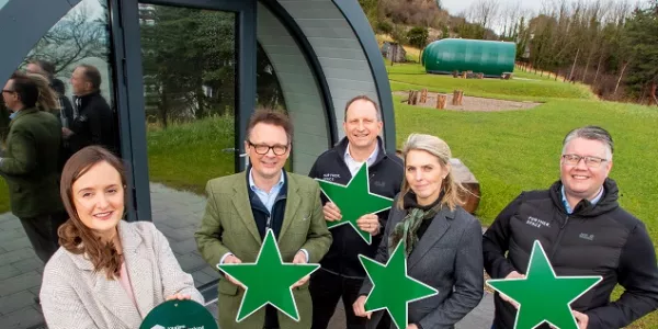 Glenarm Castle Glamping Site Receives Four-Star Grading From Tourism NI
