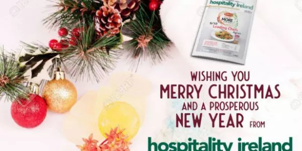 Merry Christmas And A Happy New Year From Everyone At Hospitality Ireland!