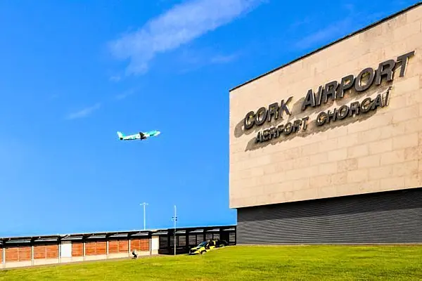 Cork Airport's Passenger Traffic Declined By 97% Year-On-Year During The First Quarter Of 2021