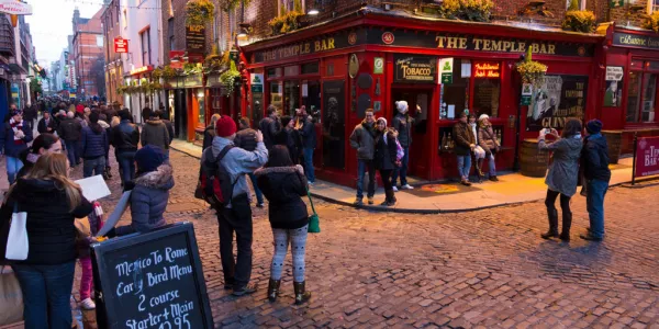 Spend In Irish Pubs Up 27% In February