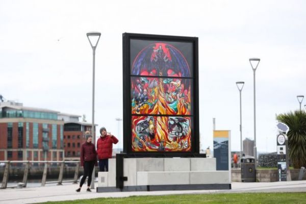 Tourism Ireland's 'Glass Of Thrones' Windows Go On Permanent Display In Belfast