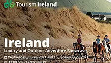 Tourism Ireland Hosts Virtual Event To Showcase Ireland's Luxury And Outdoor Adventure Tourism Offerings