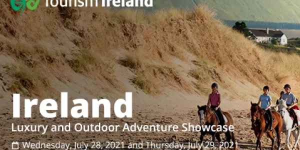 Tourism Ireland Hosts Virtual Event To Showcase Ireland's Luxury And Outdoor Adventure Tourism Offerings