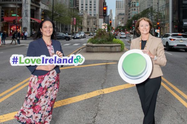 Tourism Minister Catherine Martin Promotes Ireland In The US