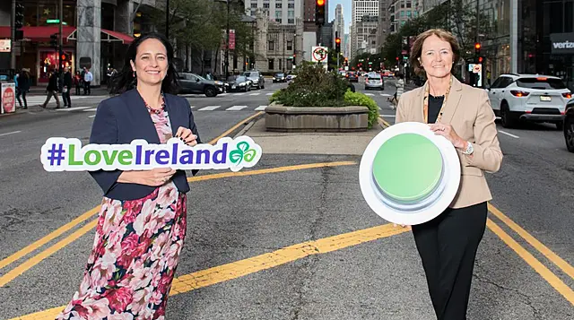 Tourism Minister Catherine Martin Promotes Ireland In The US