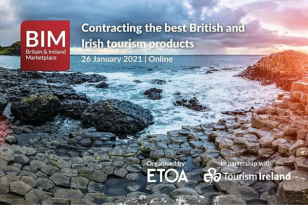 120 Irish Tourism Enterprises Joined Tourism Ireland Virtually At Britain & Ireland Marketplace Online Event On January 26