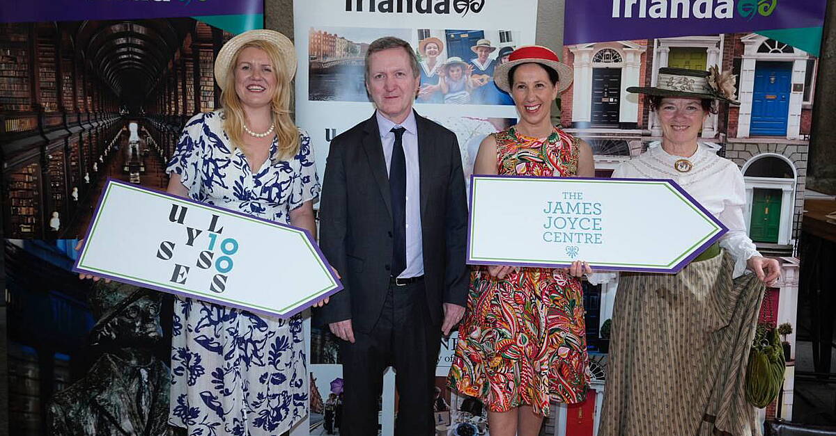 Tourism Ireland Celebrates Bloomsday And 100 Years Of Ulysses In Madrid ...